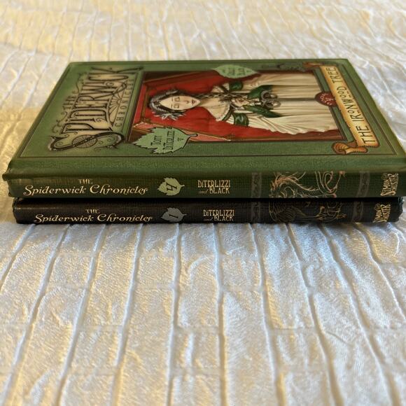 The Spiderwick Chronicles Series 2 Hardcover Books Field Guide Ironwood Tree - Picture 6 of 9